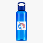 Прозрачная спортивная бутылка