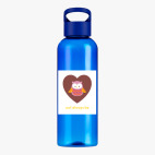 Прозрачная спортивная бутылка