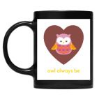 Кружка цветная UV-DTF