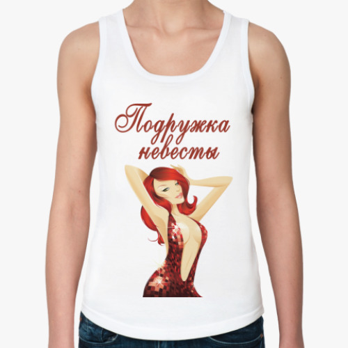 Женская майка с принтом Невеста и подружки