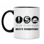 Кружка двухцветная