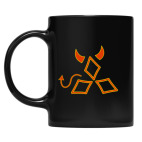 Кружка цветная UV-DTF