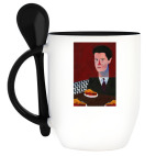 Кружка с ложкой