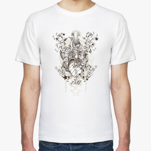 Футболка с принтом 1987