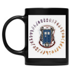 Кружка цветная UV-DTF