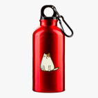 Металлическая бутылка 400 мл UV-DTF