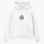 Толстовка худи оверсайз