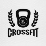 Кроссфит логотип с гирей