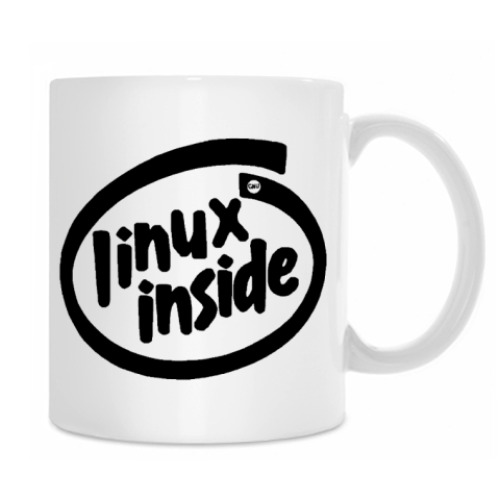 Кружка с принтом 'Linux'