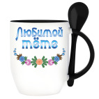 Кружка с ложкой