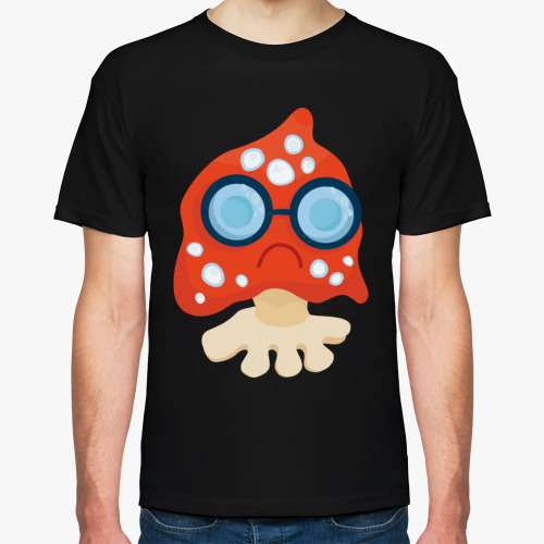 Футболка с принтом Гриб мухомор подросток