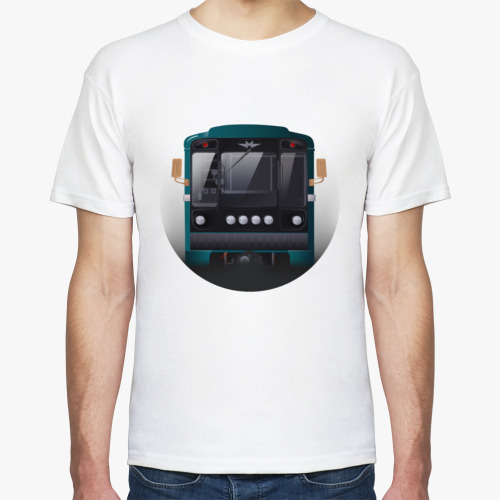 Футболка с принтом Вагон типа 81-717.5М Версия 2