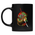 Кружка цветная UV-DTF