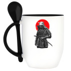 Кружка с ложкой