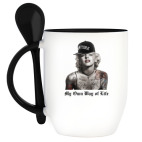 Кружка с ложкой