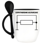 Кружка с ложкой