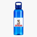 Прозрачная спортивная бутылка