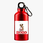 Металлическая бутылка 400 мл UV-DTF