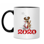 Кружка двухцветная