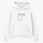 Толстовка худи оверсайз