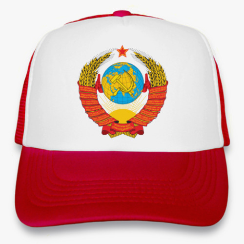 Кепка-тракер с принтом СССР