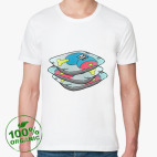 Мужская футболка органик