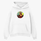 Толстовка худи оверсайз