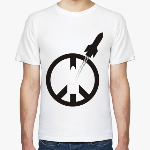 Футболка с принтом Антипацифизм