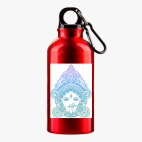 Металлическая бутылка 400 мл UV-DTF