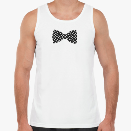 Майка с принтом Галстук-бабочка