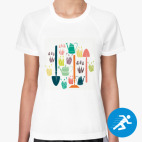 Женская спортивная футболка