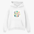 Толстовка худи оверсайз