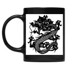 Кружка цветная UV-DTF