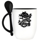 Кружка с ложкой