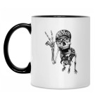 Кружка двухцветная