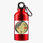 Металлическая бутылка 400 мл UV-DTF