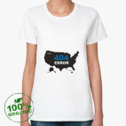 Женская футболка органик