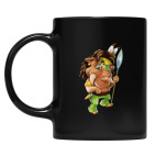 Кружка цветная UV-DTF