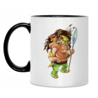 Кружка двухцветная