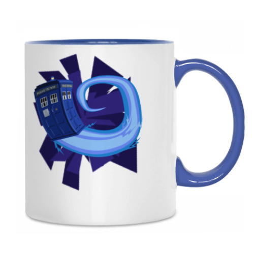 Кружка с принтом Tardis