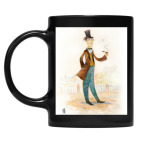 Кружка цветная UV-DTF