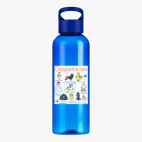 Прозрачная спортивная бутылка