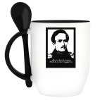 Кружка с ложкой