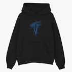 Толстовка худи оверсайз