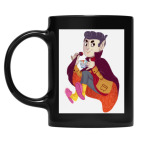 Кружка цветная UV-DTF