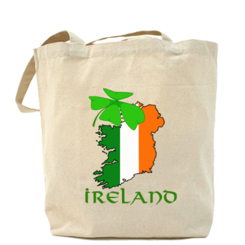 Сумка шоппер с принтом My saeet Ireland