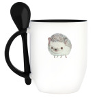 Кружка с ложкой