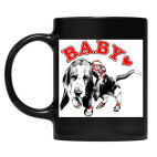 Кружка цветная UV-DTF