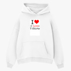 Толстовка худи оверсайз