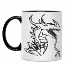 Кружка двухцветная